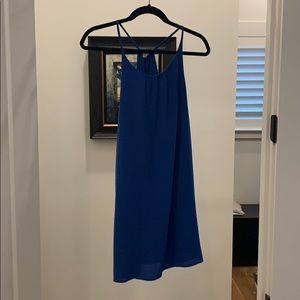 Pick + Ivy Royal Blue mini dress